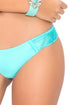 Luli Fama Pineapple Fields WEAVE SKIMPY BOTTOM